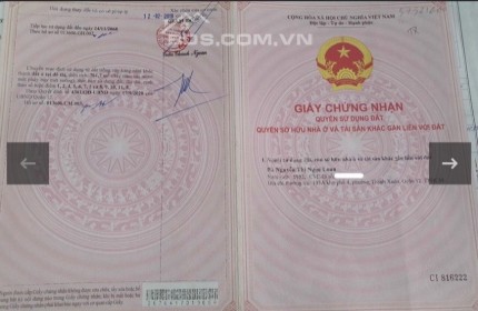 cần bán đất phường thạnh xuân quận 12 .đất khu dân cư thuận tiện gia thông